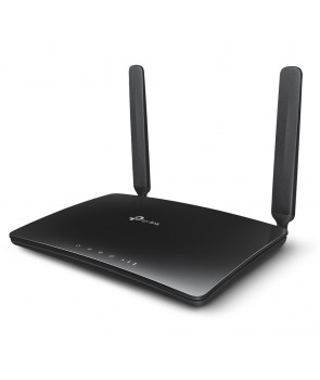 TP-Link Archer MR200 Router inalámbrico AC750, Banda Dual, módem 4G interno, 3 x LAN 10/100Mbps, 3 antenas WiFI internas 2 LTE d 2