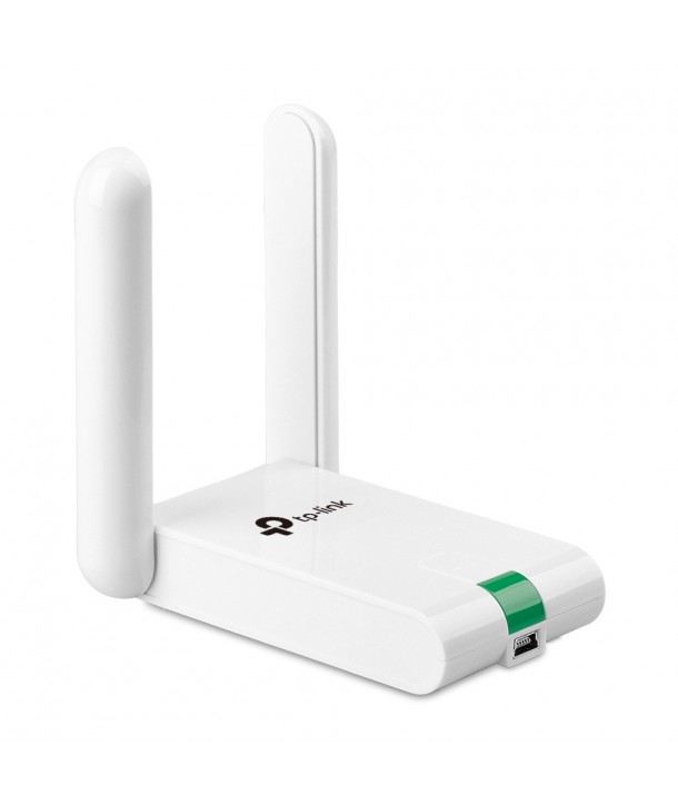TP-Link TL-WN822N Adaptador USB Inalámbrico N a 300Mbps, Alta Ganancia, sobremesa,  2 x antenas fijas,