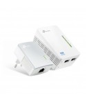 TP-Link TL-WPA4220 KIT - Kit de inicio de extensor Powerline Wi-Fi AV600 de 300 Mbps