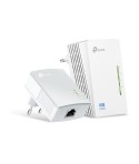 TP-Link TL-WPA4220 KIT - Kit de inicio de extensor Powerline Wi-Fi AV600 de 300 Mbps