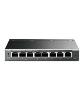 TP-Link TL-SG108PE Switch Easy Smart sobremesa, 8 x Gb, incluidos 4 x PoE, alimentación PoE