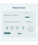 TP-Link TL-SG108PE Switch Easy Smart sobremesa, 8 x Gb, incluidos 4 x PoE, alimentación PoE