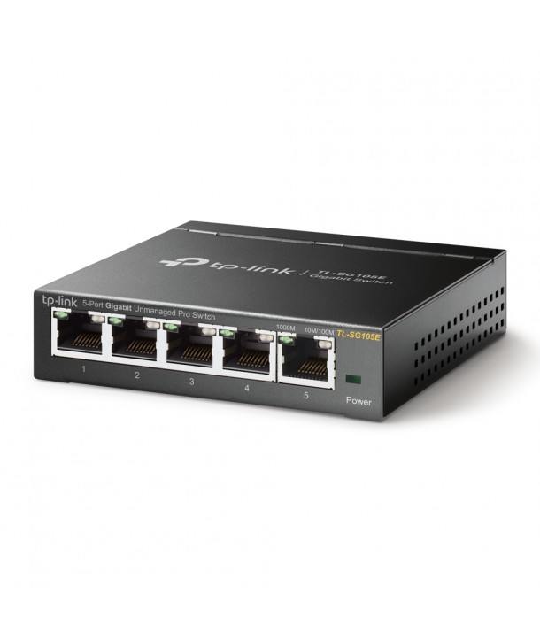 TP-Link TL-SG105E Switch Easy Smart sobremesa, 5 x Gb, 5 x RJ45 10/100/1000Mbps