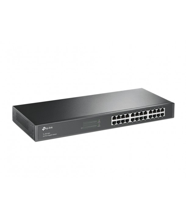 TP-Link TL-SG1024 Switch, 24 x Gb, 24 x 10/100/1000M RJ45, carcasa 1U para rack de 19 pulgadas