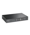 TP-Link TL-SG1016D Switch, 16 x Gb, Rack/Sobremesa, 16 x 10/100/1000M RJ45, carcasa de metal 13 pulgadas