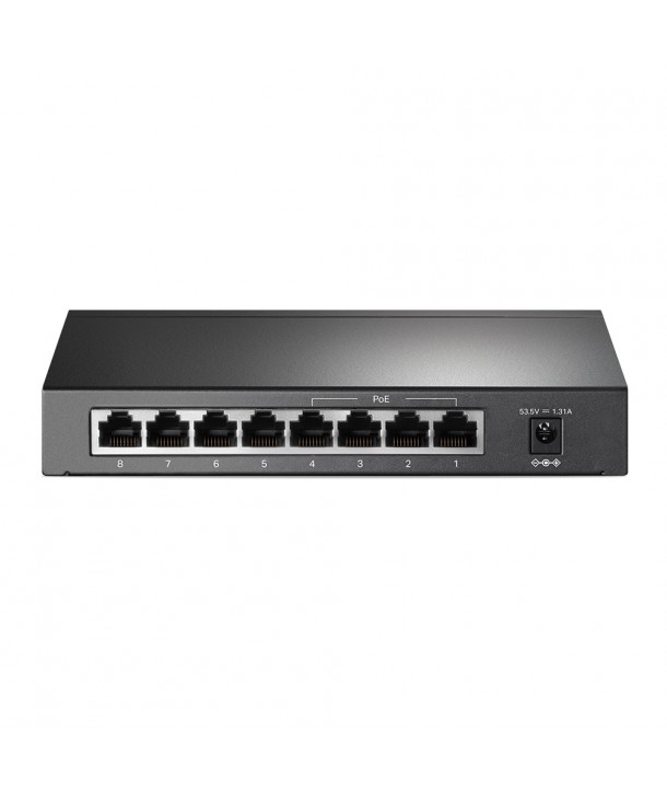 TP-Link TL-SG1008P Switch, 8 x Gb, Sobremesa, 8 x 10/100/1000Mbps RJ-45, incluyendo 4 x PoE, carcasa metal