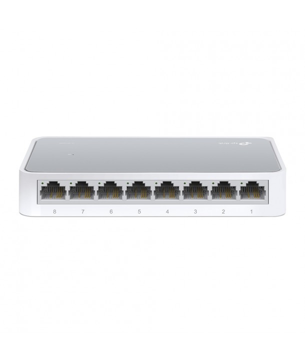 TP-Link TL-SF1008D Switch, 8 x 10/100M RJ45, Sobremesa mini carcasa de plástico