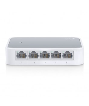 TP-Link TL-SF1005D Switch, 5 x 10/100M RJ45,  de Sobremesa mini, carcasa de plástico