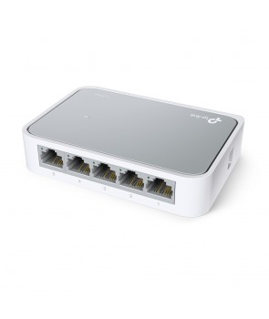 TP-Link TL-SF1005D Switch, 5 x 10/100M RJ45,  de Sobremesa mini, carcasa de plástico 2