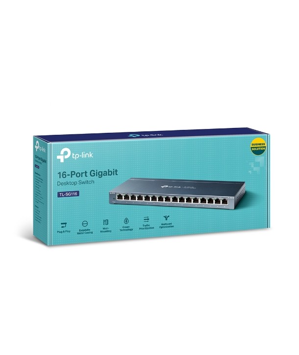 TP-Link TL-SG116 - Switch de 16 Puertos Gigabit No Gestionable