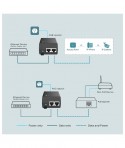 TP-LINK TL-PoE160S - Inyector PoE+, 2 puertos Gigabit