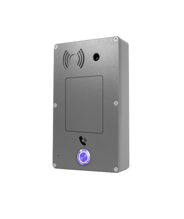 Intercomunicador IP-SIP 1 botón, lector y cámara