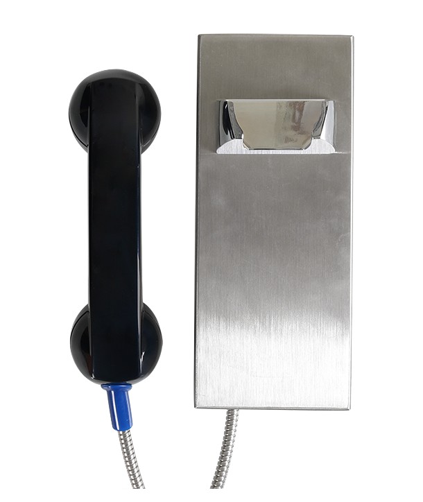 Ciser System CS-TSIPSEG-B - Teléfono SEGURIDAD hotline auricular, mural