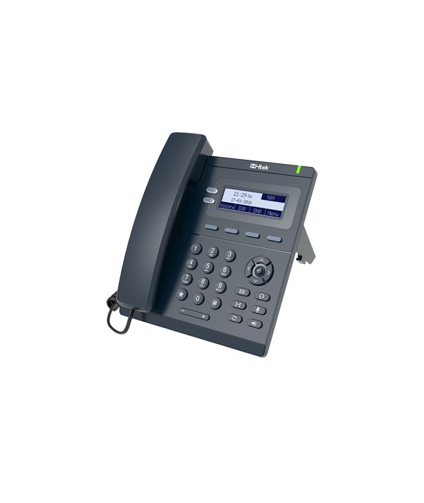 HTEK UC902SP - Teléfono IP Poe, 2 cuentas SIP