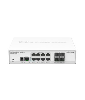MIKROTIK CRS112-8G-4S-IN - Router Switch 8 puertos Gigabit y 4 slots SFP
