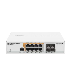 MIKROTIK CRS112-8P-4S-IN - Router Switch con CPU QCA8511 8xGb PoE
