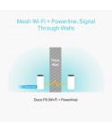 TP-LINK Deco P9 (2-pack) - Sistema Wi-Fi de malla híbrida para todo el hogar AV1000