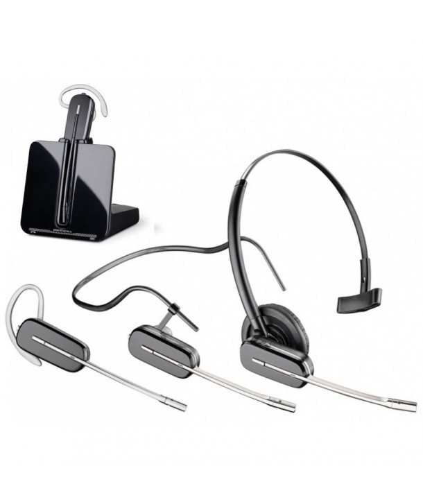 Plantronics 38987-01 CS540 + APS-11 Auricular Inalámbrico Convertible con descolgador
