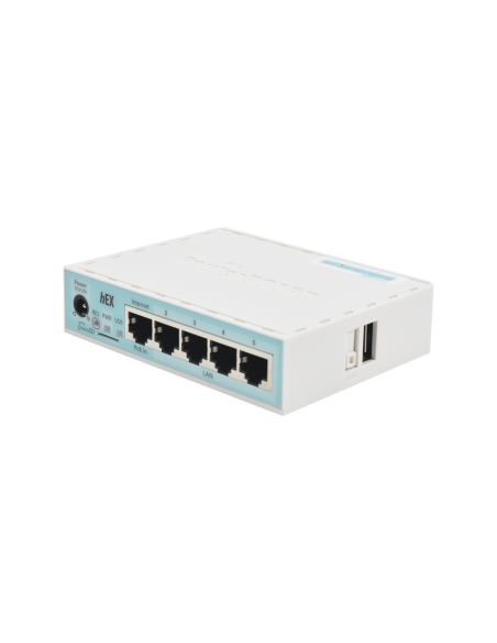 MIKROTIK RB750Gr3 - Router 5 puertos LAN Gigabit