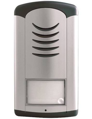 Ciser System 1101 - Intercomunicador Analógico BRAVE superficie, 1 botón, 1 relé y plástico ABS