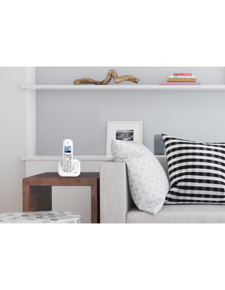 Alcatel ATL1423259 - Teléfono inalámbrico XL785 blanco con bloqueo de llamadas