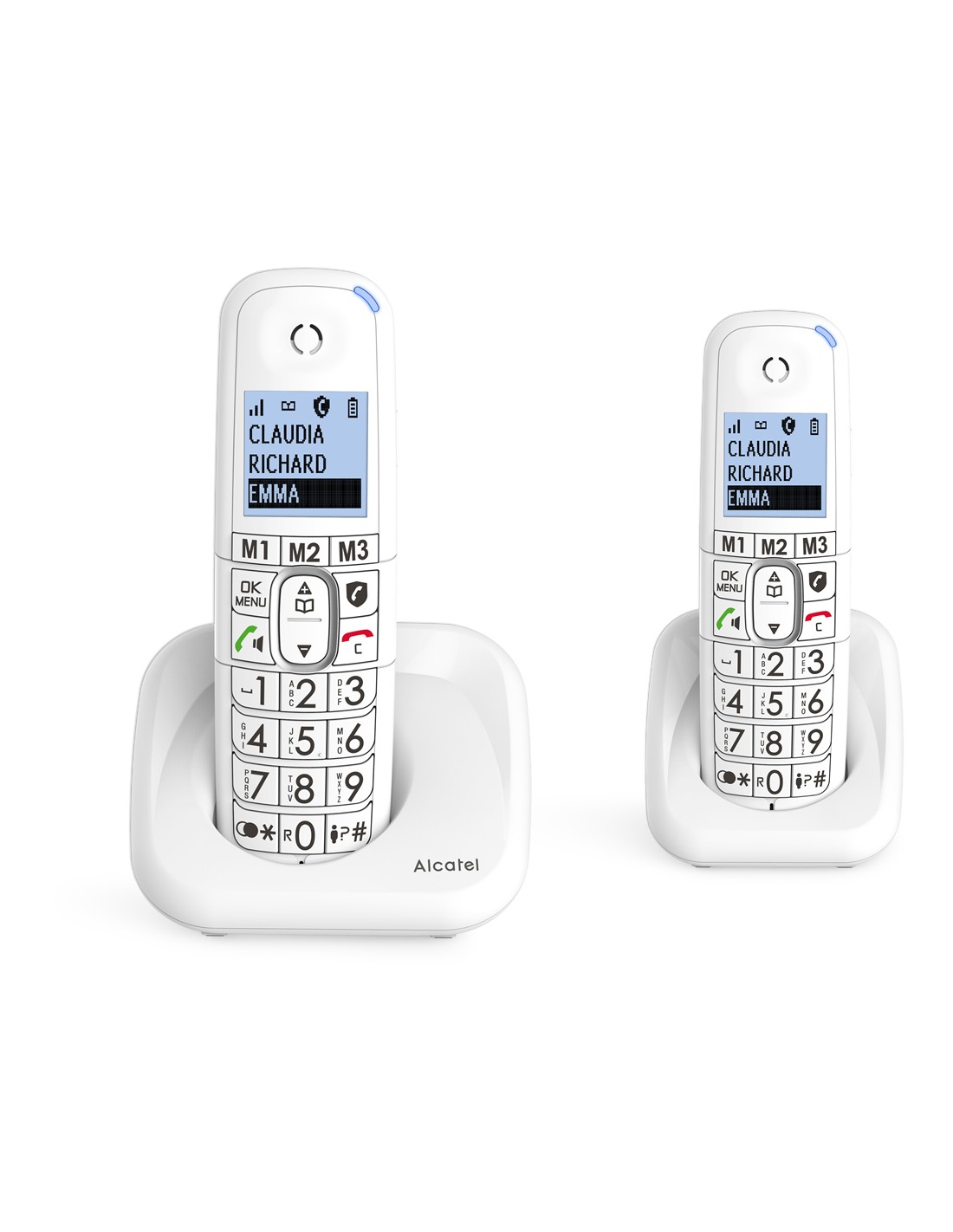 Teléfono Fijo SWISS VOICE Xtra 2355 Duo Blanco