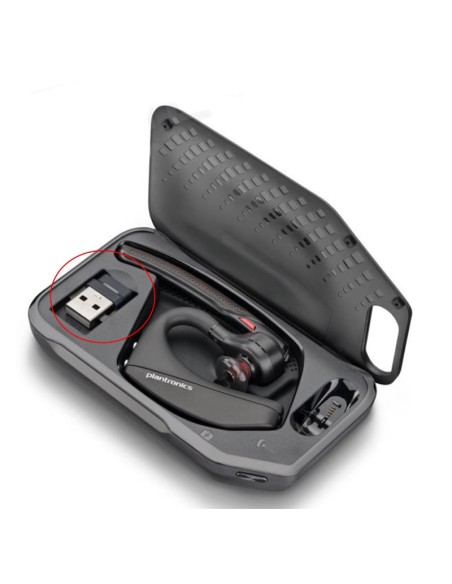 HP 7K2F3AA (Poly 206110-102) - Auricular Bluetooth VOYAGER 5200 UC,B5200,WW , Con BT700