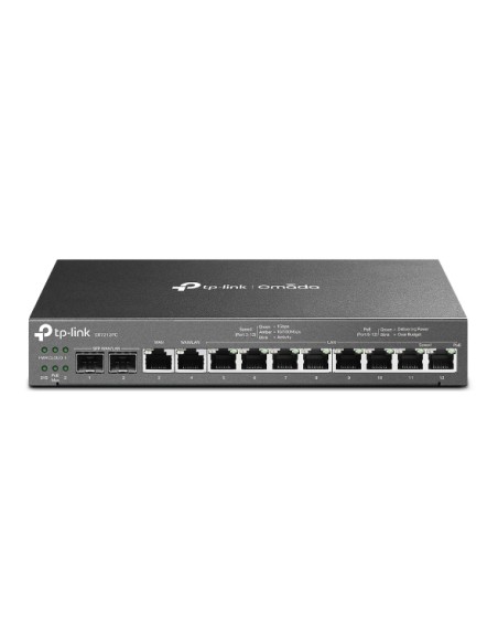 TP-LINK ER7212PC - Router-swicth-controlador Omada VPN 12xGb:  4xWAN + 8xPoE+
