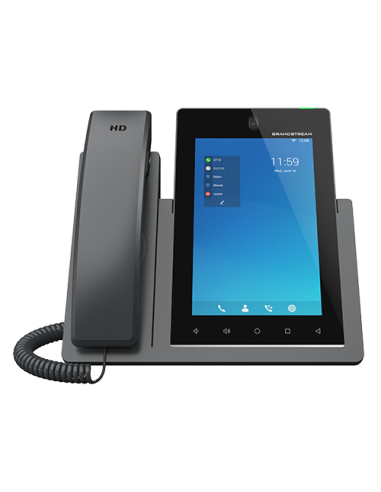 Grandstream GXV3470 - Videoteléfono WiFi 6 con 16 cuentas SIP. 2xGb, PoE, Android, pantalla 7" táctil color, Bluetooth