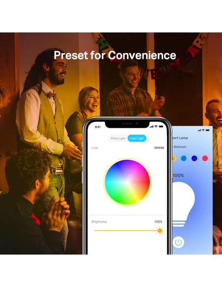 TP-Link Tapo L530E - Bombilla LED inteligente colores 8,7w