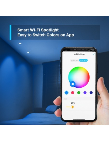 Bombilla LED Multicolor Wi-Fi GU10