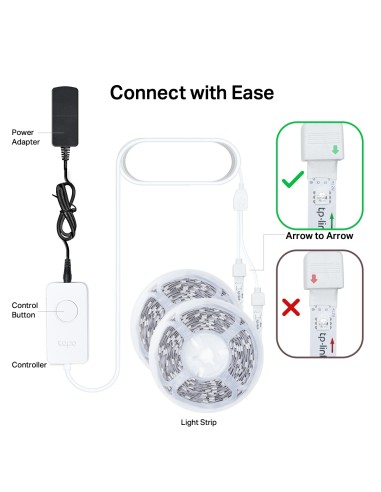 Tira LED Wi-Fi inteligente
