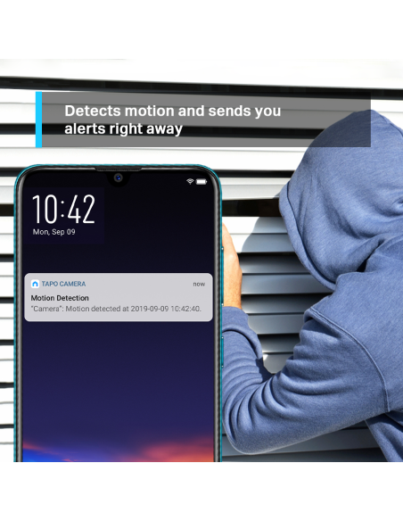 TP-Link TC70 - Cámara Wi-Fi de Vigilancia inteligente 360º