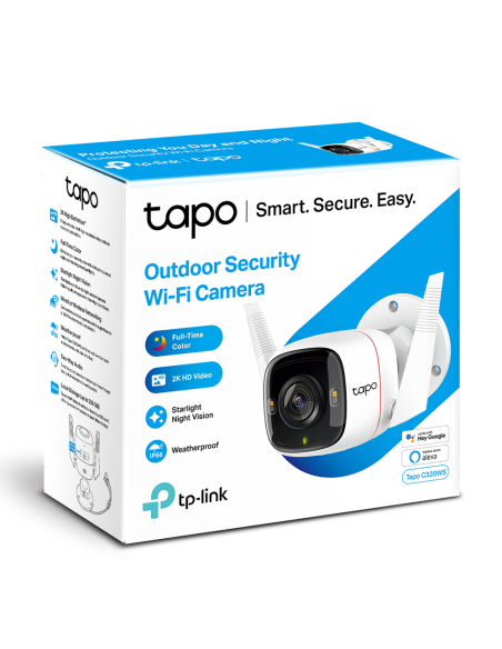 TP-Link Tapo C320WS - Cámara con Wi-Fi para vigilancia Exterior