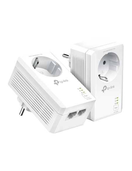 TP-Link PA7027P KIT - Kit PLC AV1000  de transferencia 2 puertos Gigabit