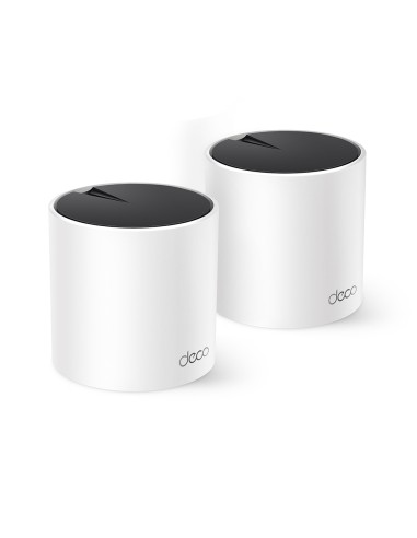 TP-Link Deco X55 - Pack 2xSistema Wi-Fi 6 Mesh AI Doble Banda AX3000
