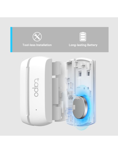 TP-Link Tapo T110 - Sensor de contacto inteligente