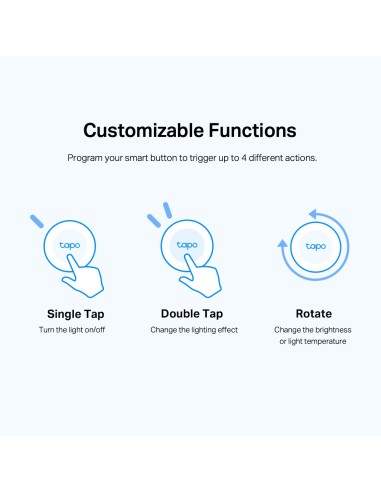 TP-Link Tapo S200B - Botón de control...