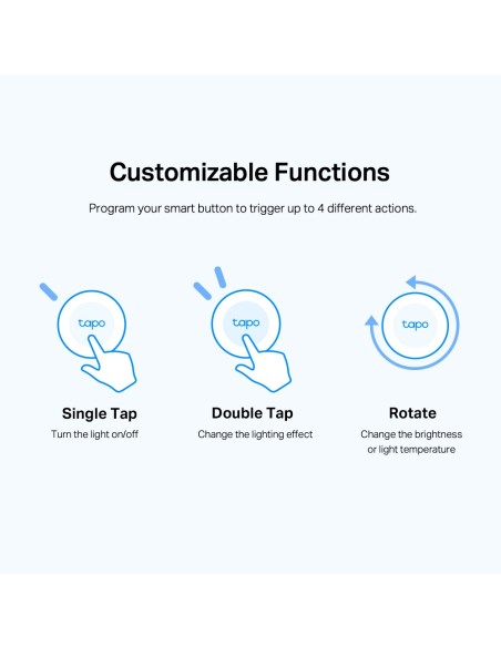 TP-Link Tapo S200B - Botón de control inteligente