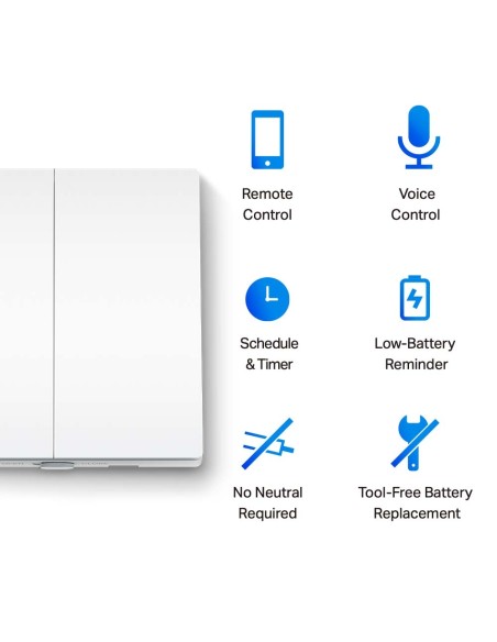 TP-Link Tapo S220 - Interruptor Wi-Fi inteligente