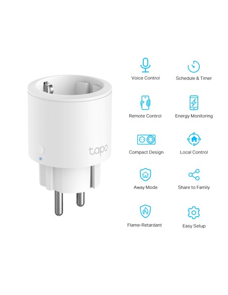 TP-Link Tapo P115 - Enchufe Wi-Fi ahorro energético