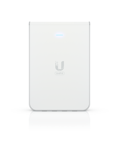 Ubiquiti U6-IW - Punto de acceso WiFi 6 (2,4/5 GHz) de pared