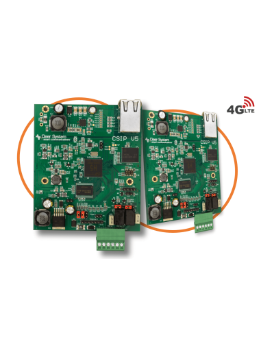 Tarjeta PCB de Intercomunicacio´n IP-SIP y 4G/LTE
