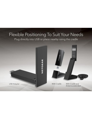 Adaptador USB3.0 WiFi 6 AXE3000