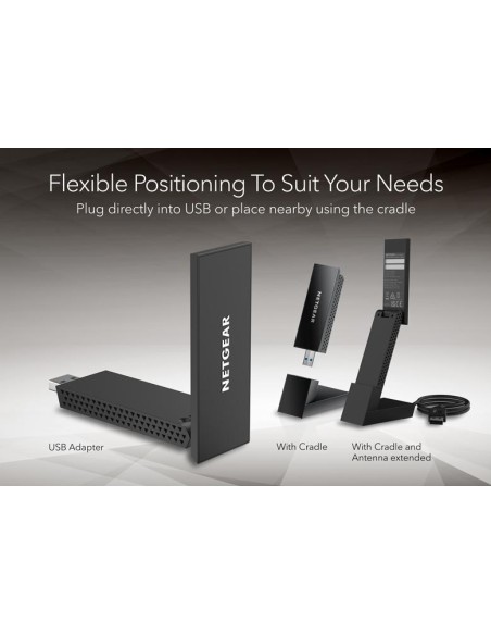 Adaptador USB3.0 WiFi 6 AXE3000