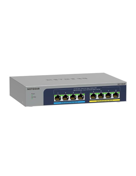 Switch 8x2,5G, 4 PoE+, 4 Ultra60 PoE++ sin gestión