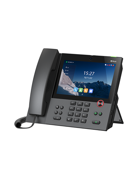 Htek UCV50 - Videoteléfono 8" con 16 cuentas SIP, WiFi, 2xGb, PoE, Bluetooth