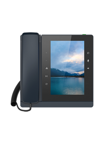 Htek UCV20 - Videoteléfono 7" con 16 cuentas SIP, WiFi, 2xGb, PoE, Bluetooth