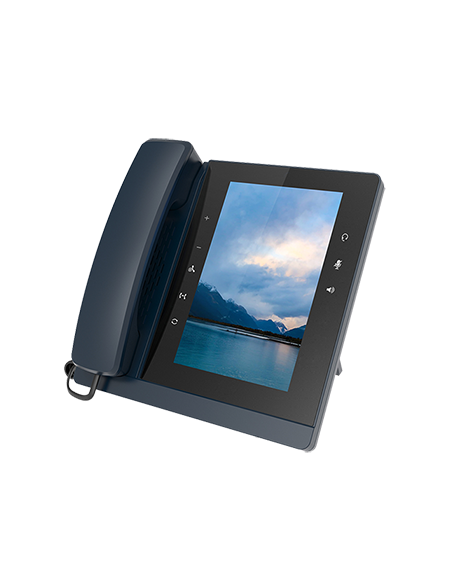 Htek UCV20 - Videoteléfono 7" con 16 cuentas SIP, WiFi, 2xGb, PoE, Bluetooth
