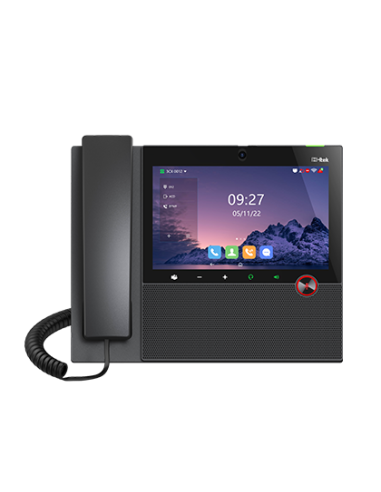 Htek UCV52 - Videoteléfono 8" con 16 cuentas SIP, WiFi, 2xGb, PoE, Bluetooth